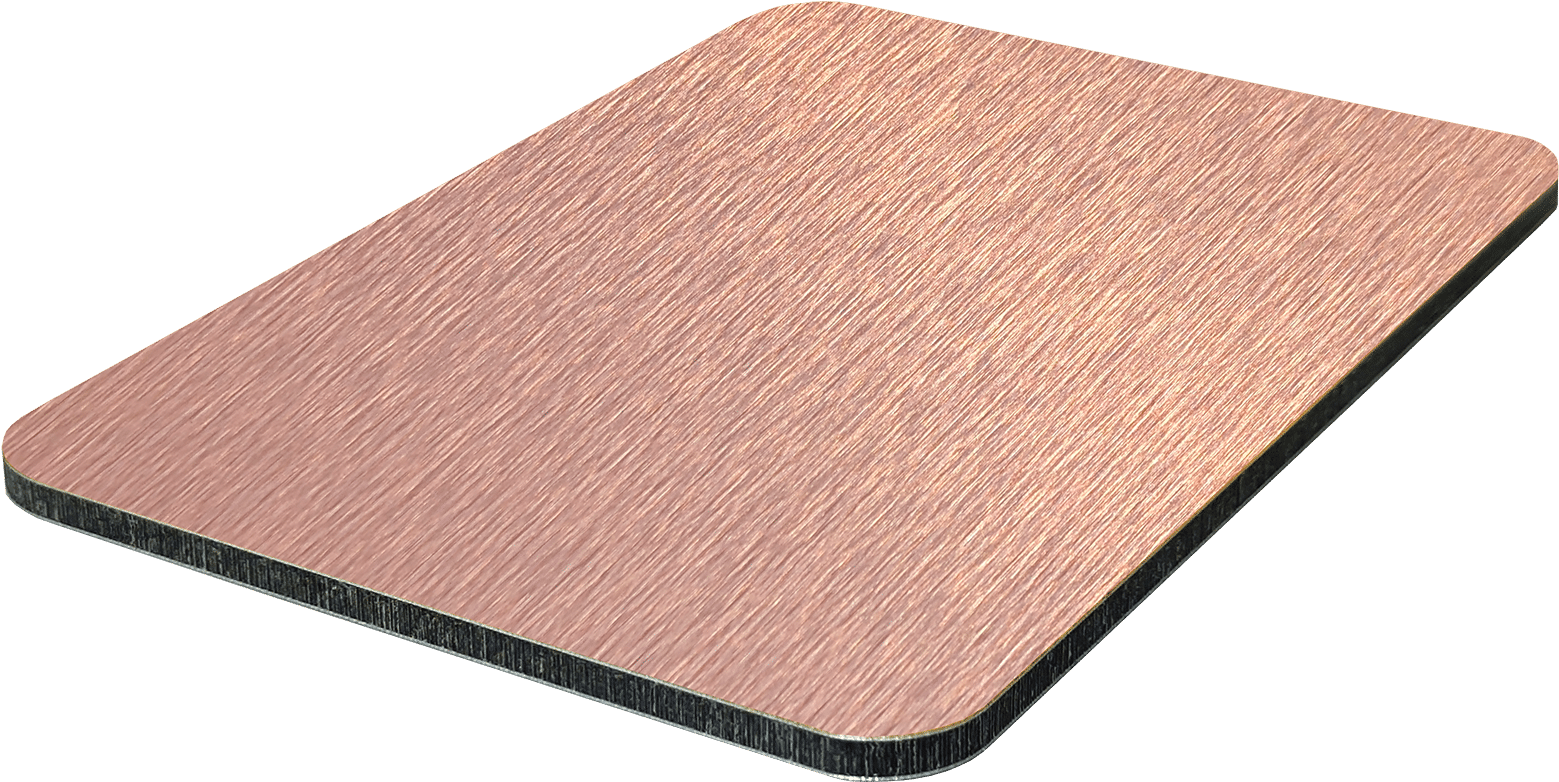 Miedź szczotkowana Alukompozyt
