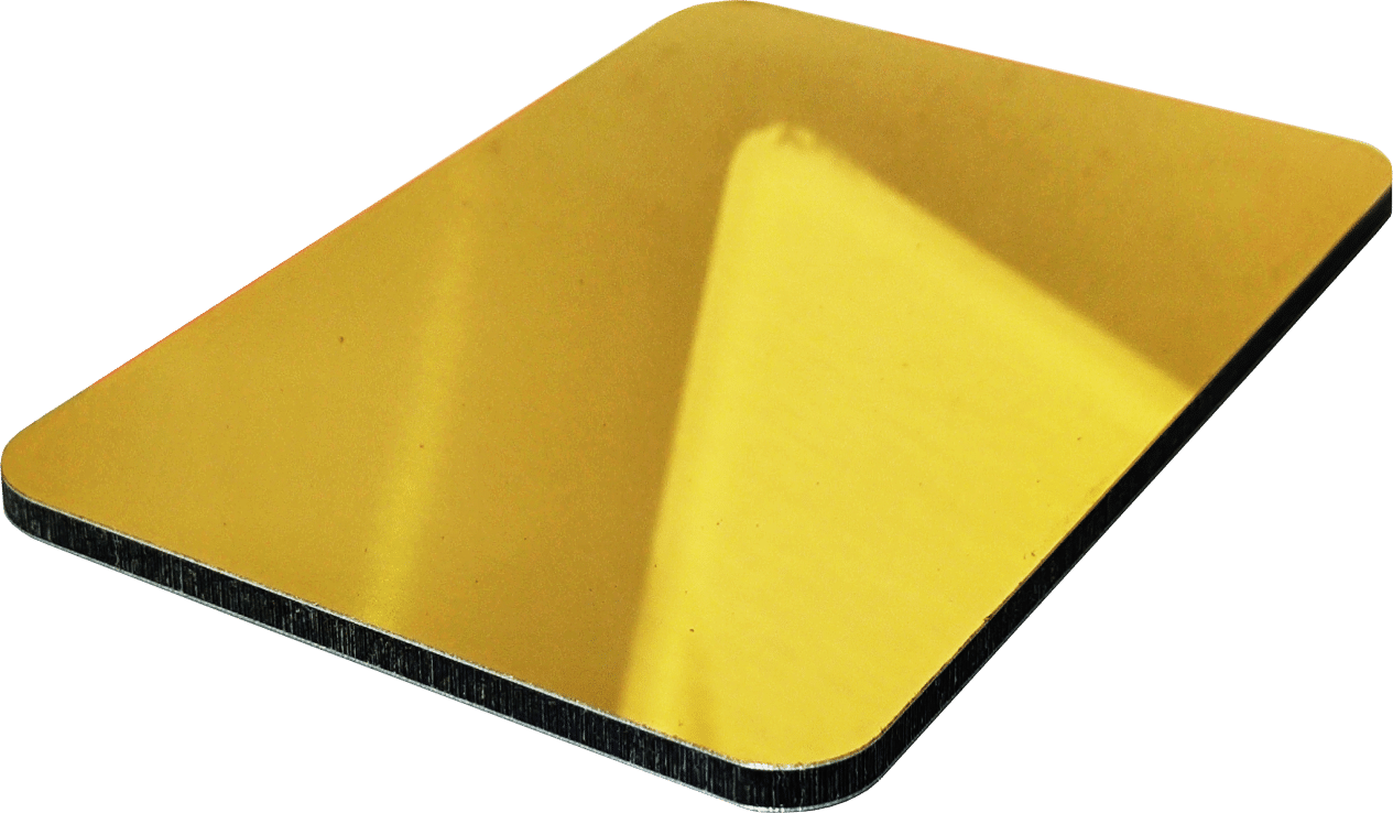 Złote lustro Alukompozyt